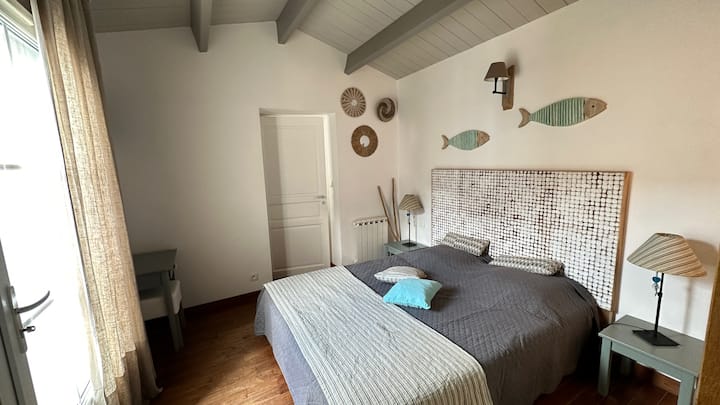 ห้องนอน 1 พร้อมห้องอาบน้ำฝักบัว