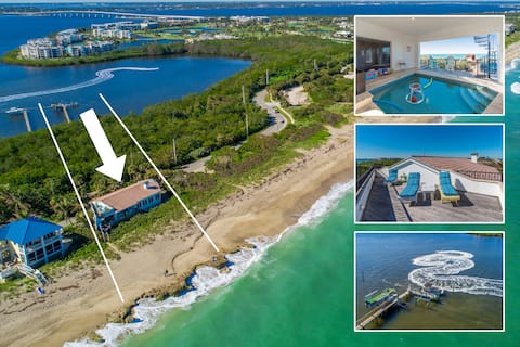 La Dolce Vita: 7BR/5BA beachhouse w/elevator+pool!