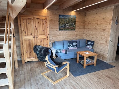 Successful Airbnb property: A breathtaking view, Chalet Lombardie, Veysonnaz in Nendaz