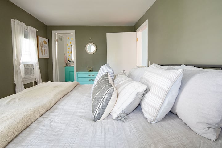 Almohadas cómodas y gravamen suaves