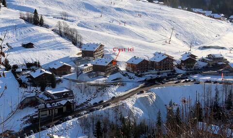 Top Airbnb: 3*NN 2-room apartment in Gd Bornand Chinaillon in Le Grand Bornand