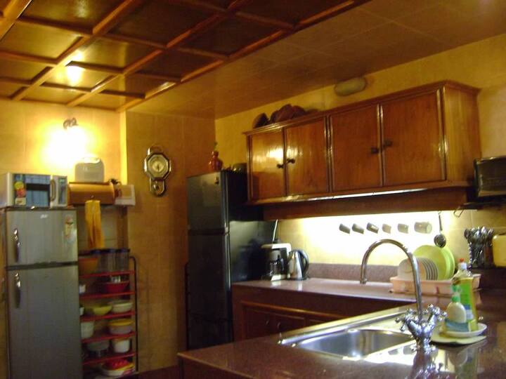 A user-friendly kitchen includes Two fridges, Microwave, Water Filter, Cooking Hobs, Cooking Gas, OTG, Toaster, Rice cooker, Mixer/Grinder, Cutlery, Utensils and much more. Everything you would need.