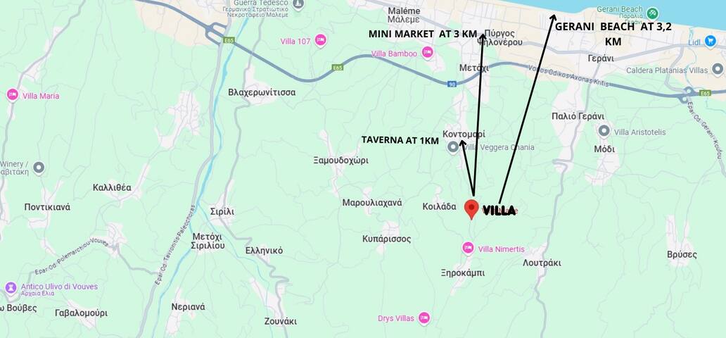 BBQ+Outdoor Kitchen*Taverna at 1km* Sea View*Wifi gallery image 5