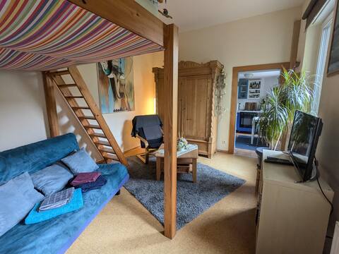 Apartment for 2 persons in the immediate vicinity of the Rhine