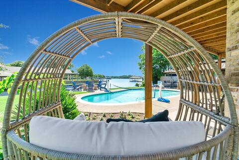 Updated Lakefront Home | Pool, Game Room, Fire Pit