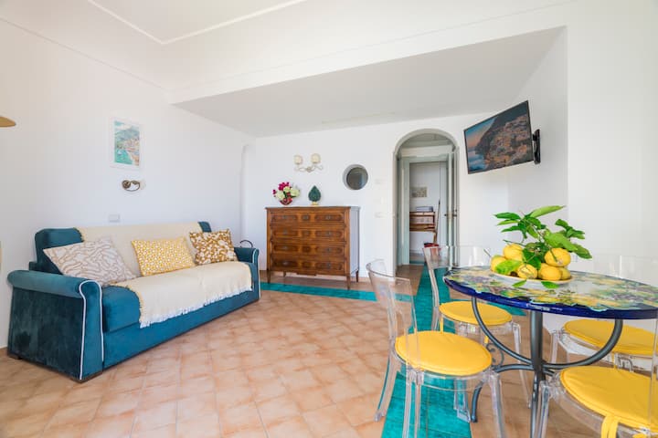 Il Sogno: Garden + Hydromassage Minipool Seaview - Praiano