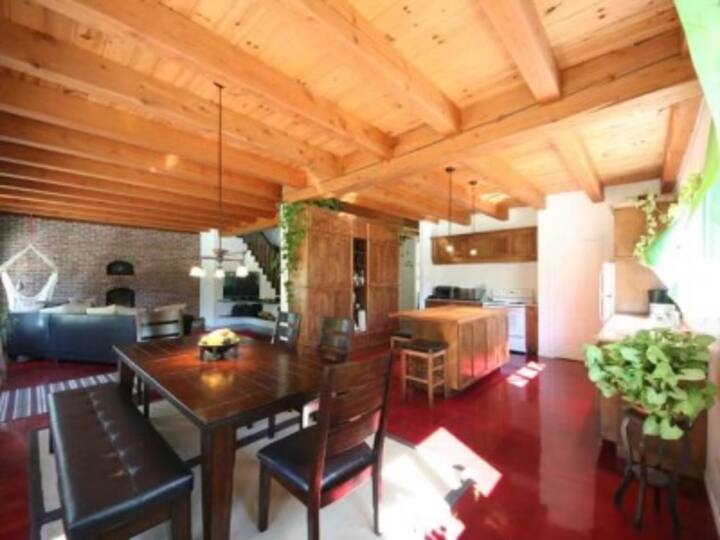 Chalet in the mountain / swimming pool - fireplace