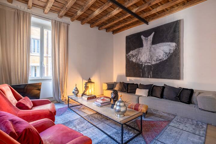 Campo Marzio, design lovers, 2 brooms 2 bath AC gallery image 2