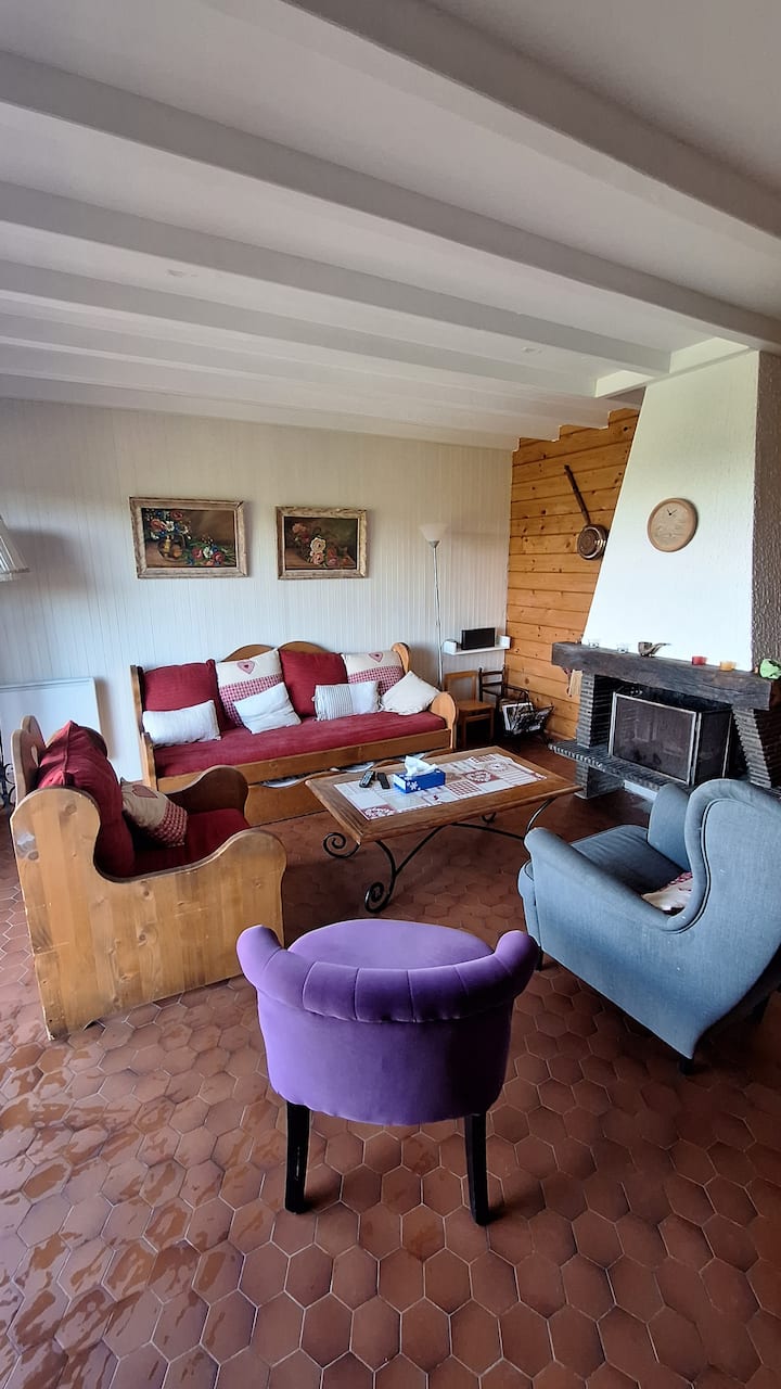 Grand Chalet Spacieux Et Confortable. - Les Rousses