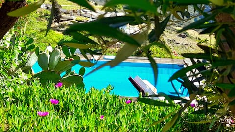 Kalliberry Cycladic stone cave with private pool
