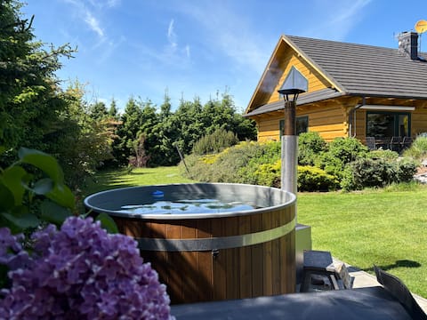 Country house with sauna & hot tub near Swinemünde Baltic Sea