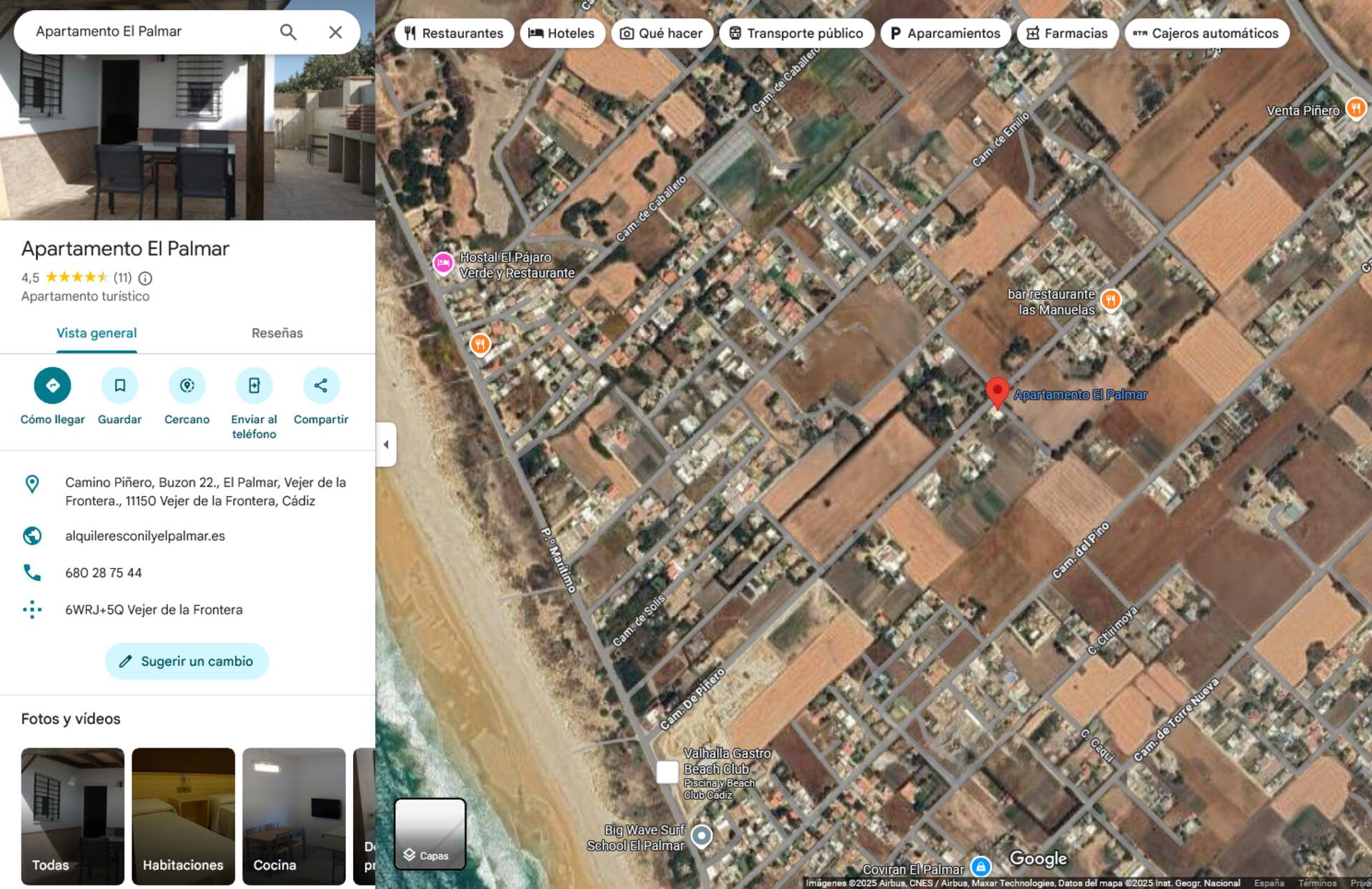 El Palmar apartment 500 meters from the beach. — photo 2