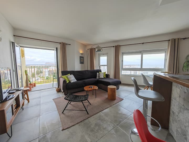 Sea View Apartment In Armação De Pêra, Algarve Pt - Armação de Pêra