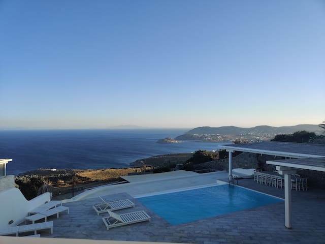 Overlooking the Greek archipelago