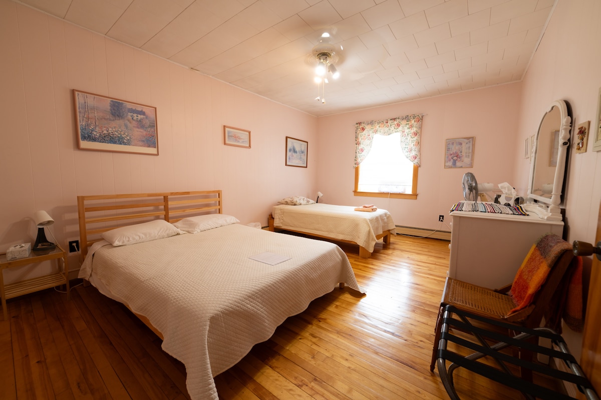 Bedroom #3.  1 Queen and 1 twin.