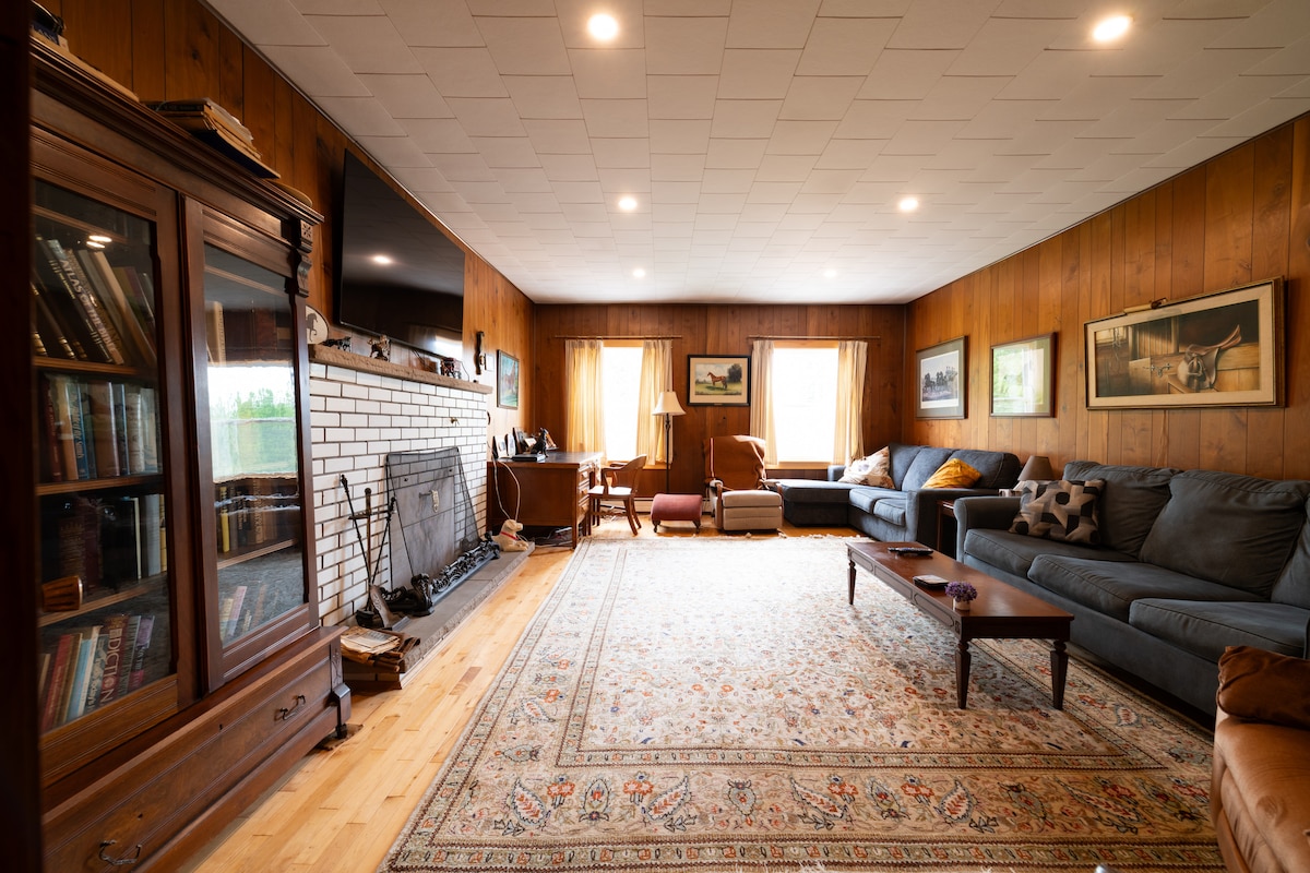 Living room #2 (the "Den").