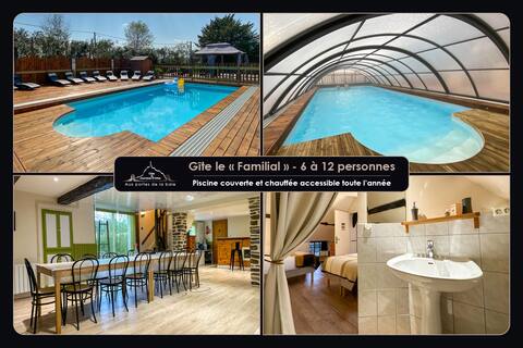 Gîte 6/10 people - indoor pool & sauna