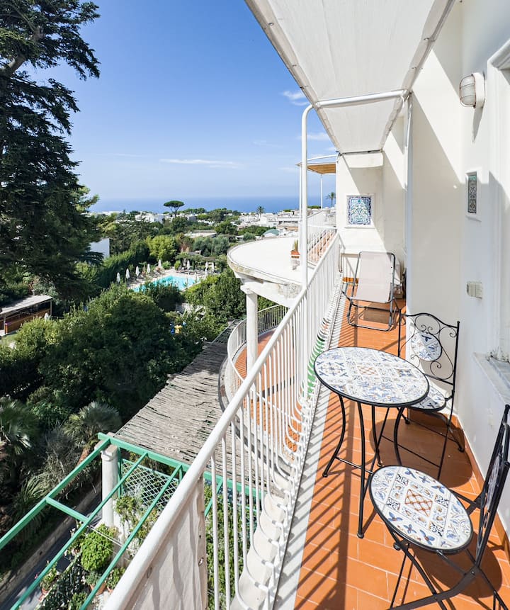 Enchanting Sea View In The Heart Of Anacapri - Anacapri