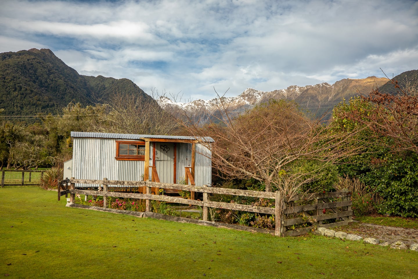 The Shepherds Hut With Farmland Views Fox Glacier 1