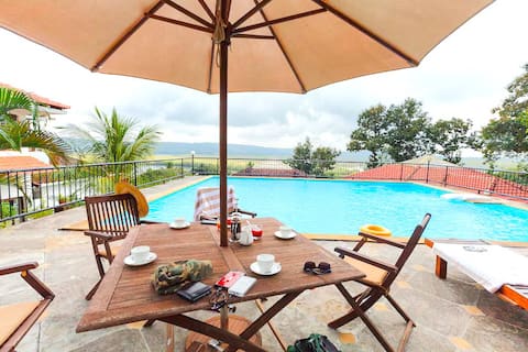 4 BD Hilltop Pvt Villa | Goa | 5 mins to Panjim