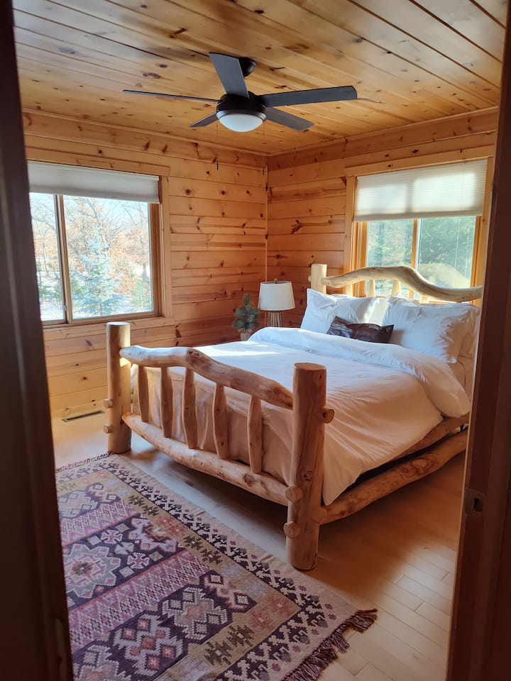 Schlafzimmer auf der Hauptebene