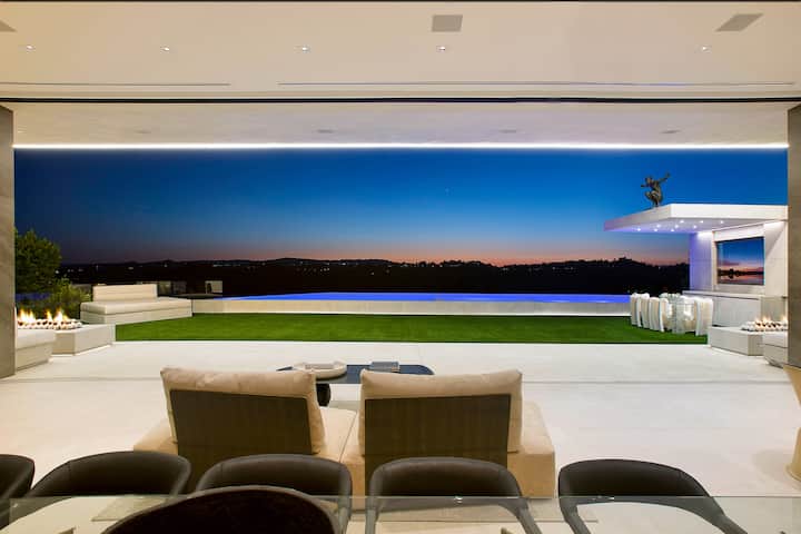 Luxurious Villa Infinity Pool View Beverly Hills - Los Ángeles, CA