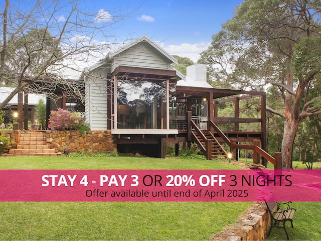 Wilyabrup River Retreat- Flutes Estate, Marg River