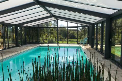 A truly relaxing stay with a spa and  indoor pool