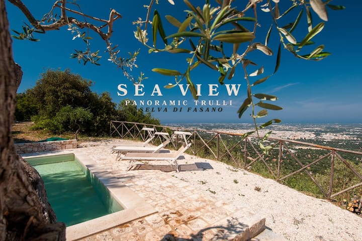 Trulli Belvedere-Private Pool & Panoramic Sea View