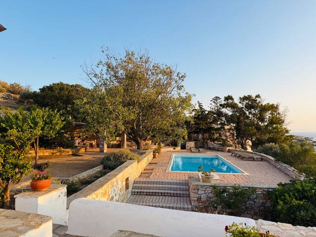 Charming Greek Villa Near the Beach | Garden Oasis gallery image 4