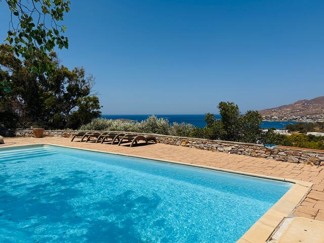 Charming Greek Villa Near the Beach | Garden Oasis gallery image 2