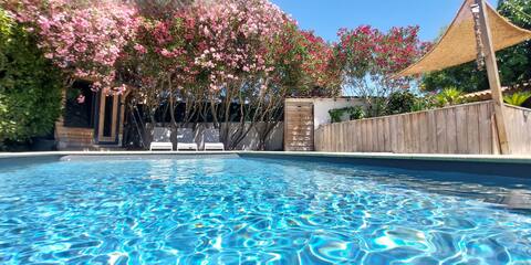 "VILLA GRIMAUDE", with AIR CONDITIONING, SWIMMING POOL and JACUZZI