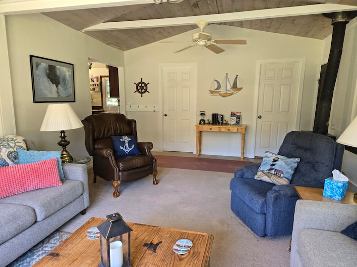 Coastal Home In The Redwoods (Our 'Hammer House') - Mendocino, CA