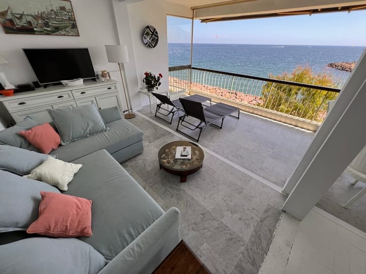 Amazing Front Sea View ! All Rooms - Mandelieu-la-Napoule