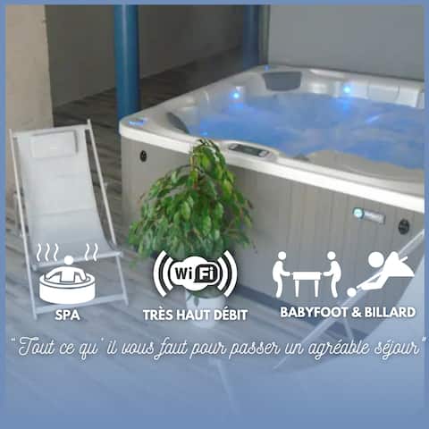 Villa L'Océane, 5* rating, 50 m from the beach, SPA