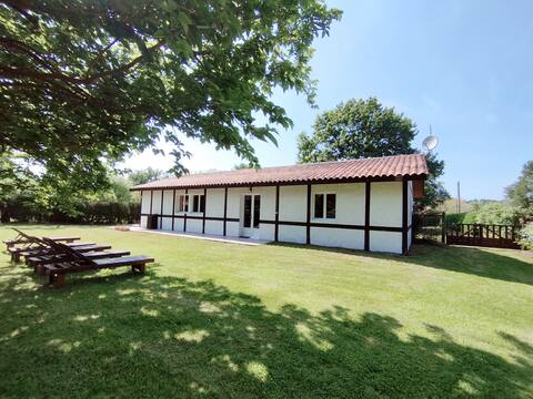 Landes house with pool and spa