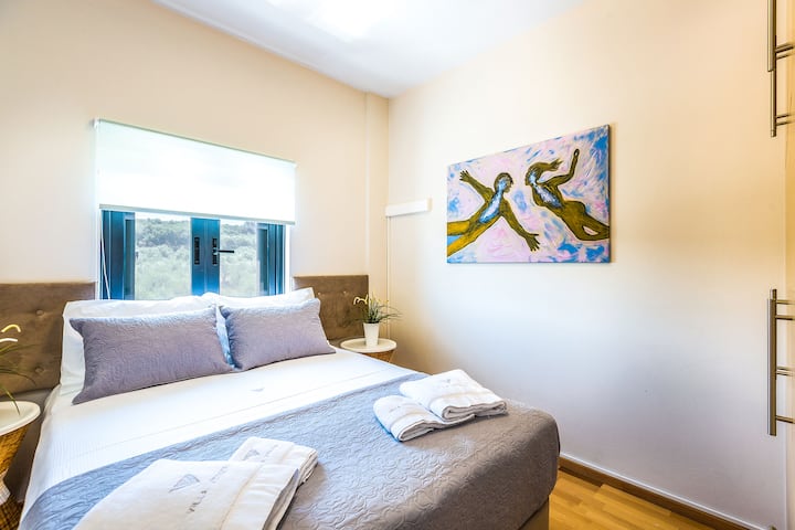 Second Level: Bedroom 3 with double bed