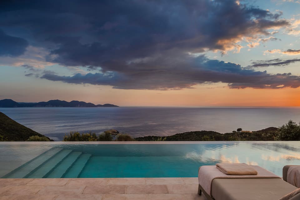 Entheos, a stone villa above Fiskardo's bay, Fiskardo, Kefalonia, Greece, photo 7 of 10