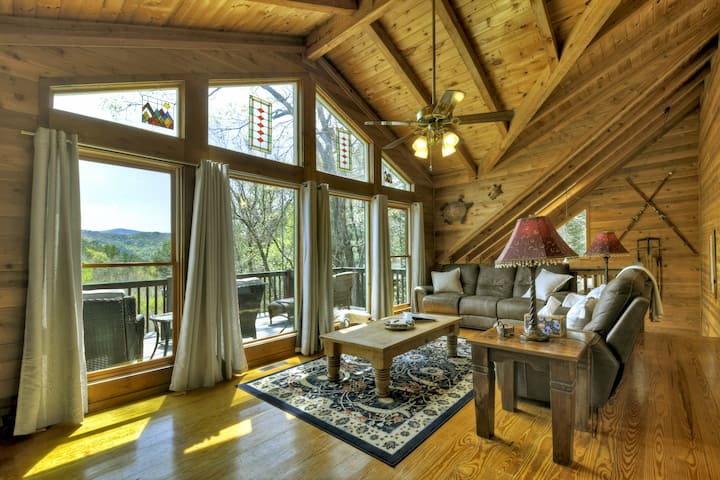 *Specials/2 King Beds/view/fire Pit/hottub/dogs Ok - Blue Ridge, GA