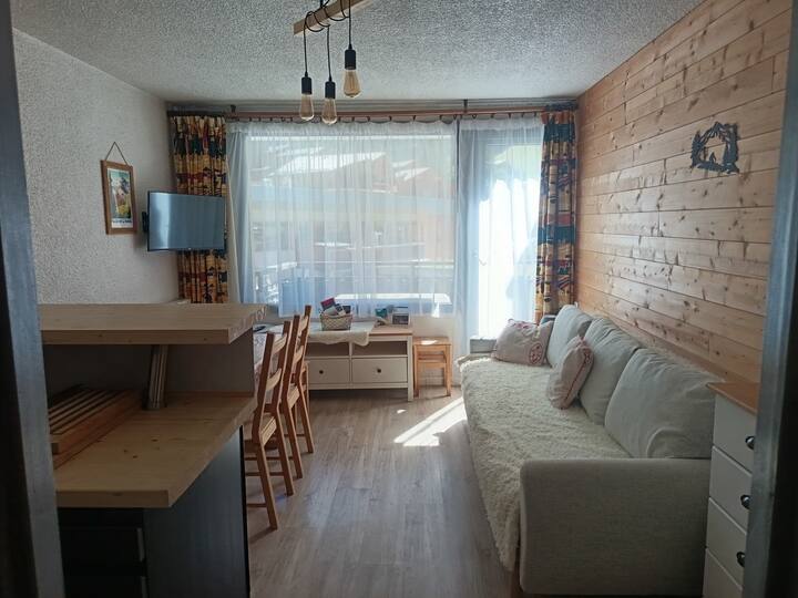 Studio Plein Centre De Pralognan, 4 Couchages. - Pralognan-la-Vanoise