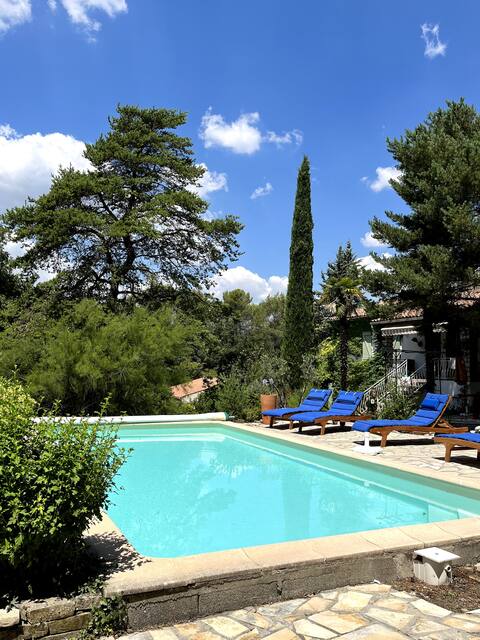 Large villa for friends and families in Provence ❀