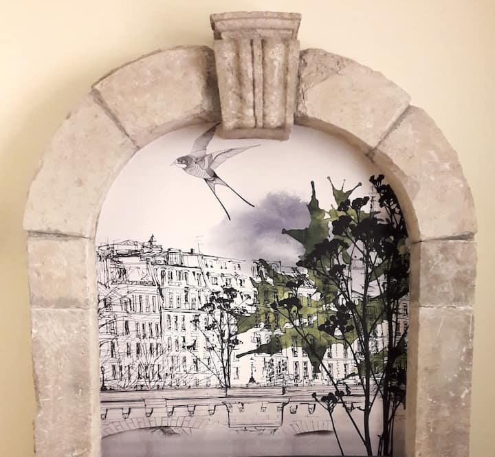 Boog in de woonkamer - Architectonisch detail