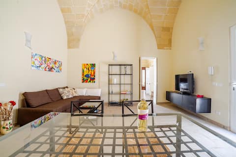 Ancient dwelling with stone vaults