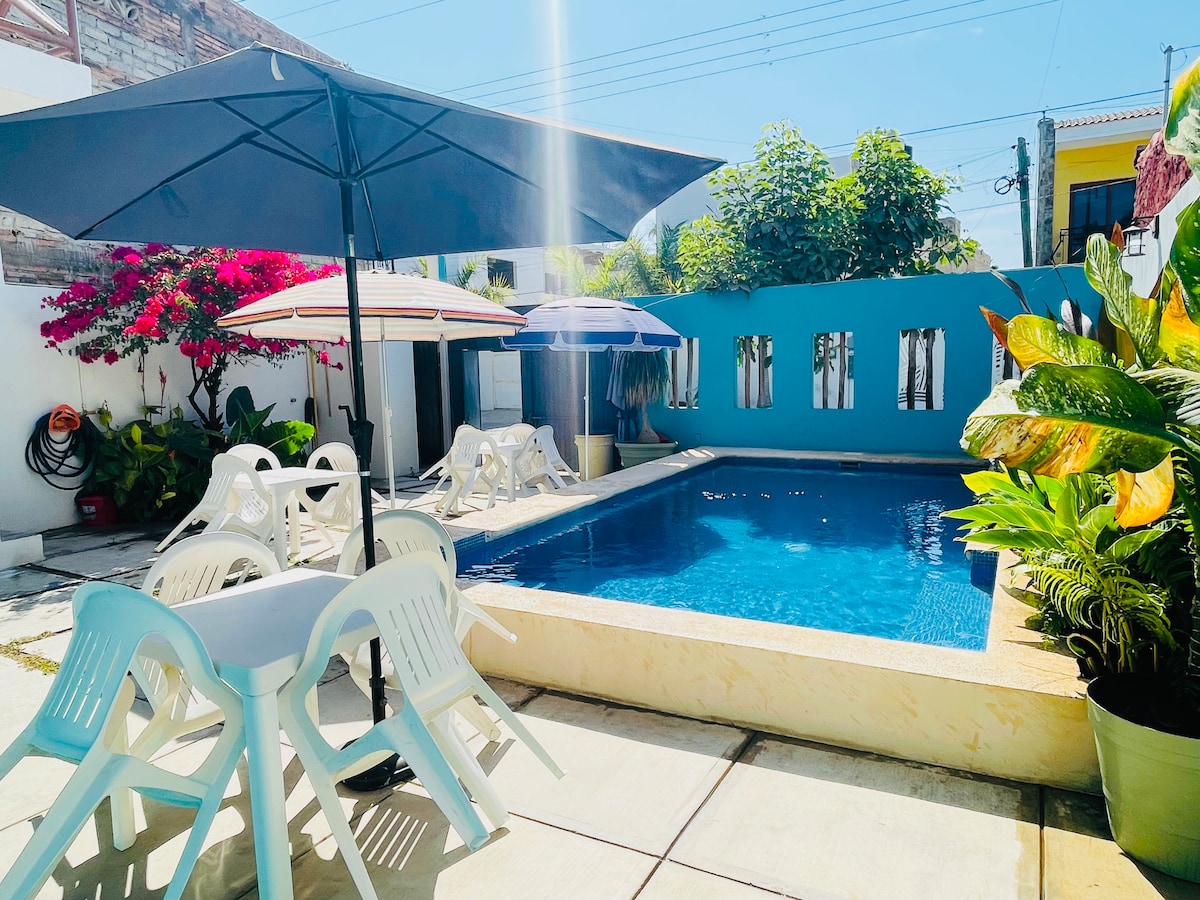 Anuncio de Airbnb popular: Casa Bugambilias 2 (second floor) en La Peñita De Jaltemba