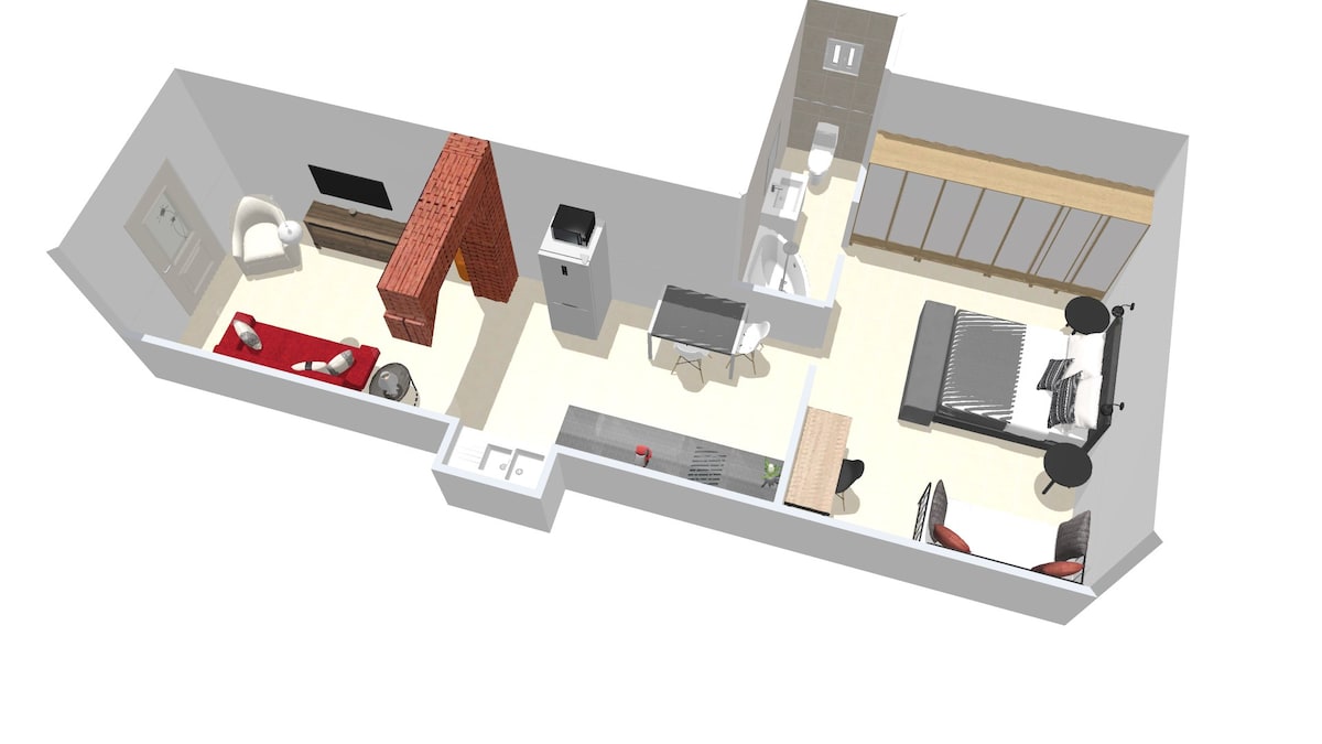 Top Airbnb: Apartment in the historic center in Bastia