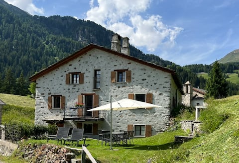 Detached 5½ room mountain house in Valposchiavo