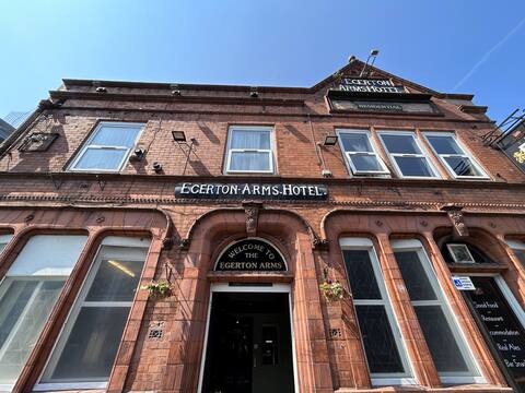 The Egerton Arms for up to 12 (500m to Deansgate)
