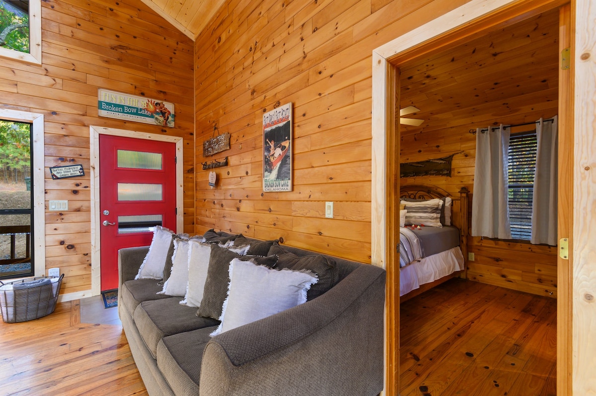 Bent Tree Cabin - Cabins for Rent in Broken Bow, Oklahoma, United States -  Airbnb