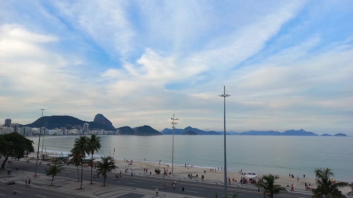 Vista Total Para O Mar De Copacabana - リオデジャネイロ
