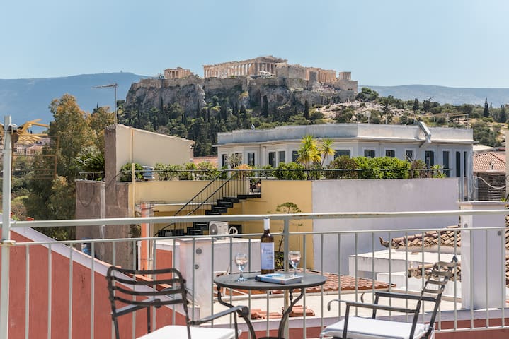 Next to Acropolis view unique apartment